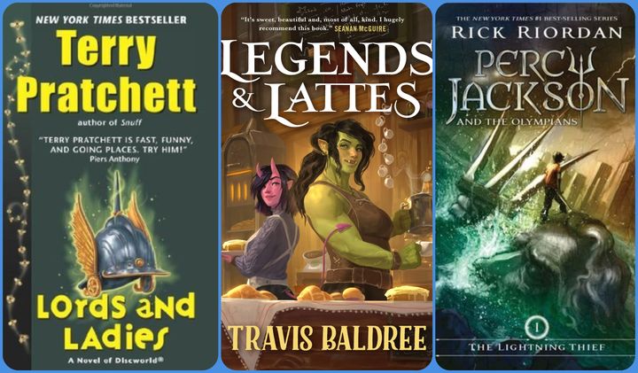 Running a Café, More Witches and Familiar Demigods - Books I've Read - Feb 23